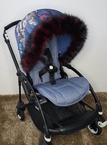 Pram fur hood trim stroller - pram,