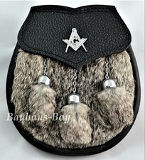 KILT SPORRAN MASONIC CREST
