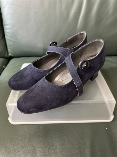 Suede mary jane navy - suede, ‘mary