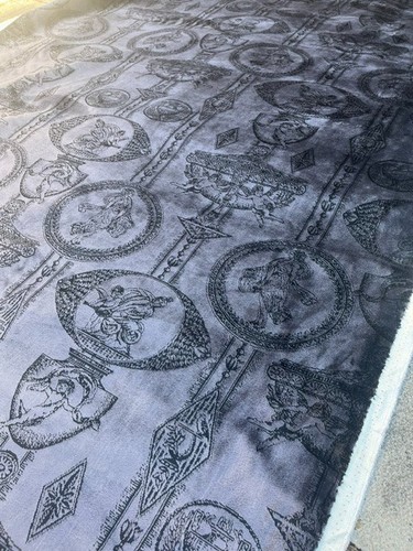 Beautiful cotton velvet heavy