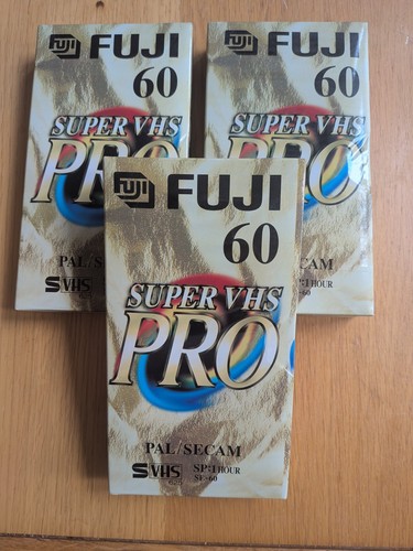Fuji min super vhs pro - vhs,
