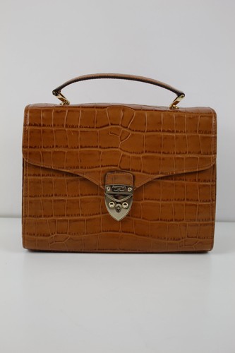 Aspinal london brown croc - aspinal, of