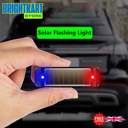 Led solar car - solar, alarm