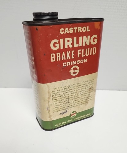 Vintage castrol oil girling - castrol,