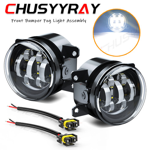 Led white 6000k front - 2x,