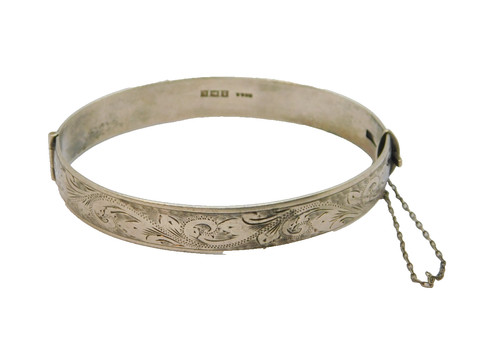 Sterling silver floral - silver, design