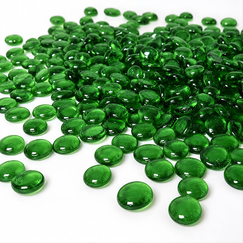 Glass pebbles vase filler - pebbles,