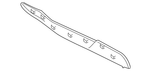 Genuine bmw lower trim - genuine, panel