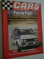 Cars and Car Conversions Magazine June 1980 Fiat 131 Abarth TR7