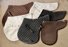 Job Lot Bundle 6x Saddle Pony Cob & Horse Numnahs GP Pads Cloths