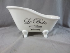 Multifunction RARE  Slipper Bath Shaped Storage Container Soap Holder Le Bain