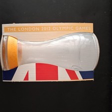 1 x Yellow Coca Cola Glass
