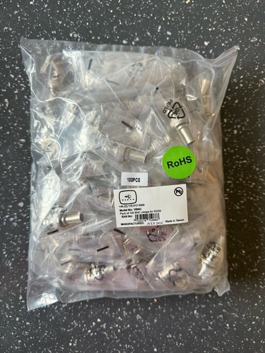 Vista rg59 bnc x100 pack - bnc,