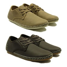 Men's Leather Shoes Lace Up