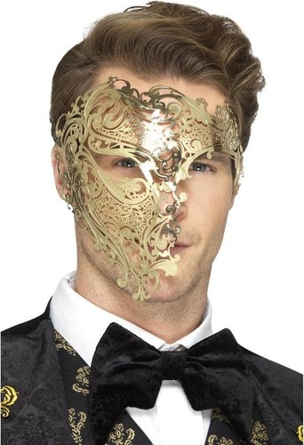 Gold phantom mask metal - phantom,