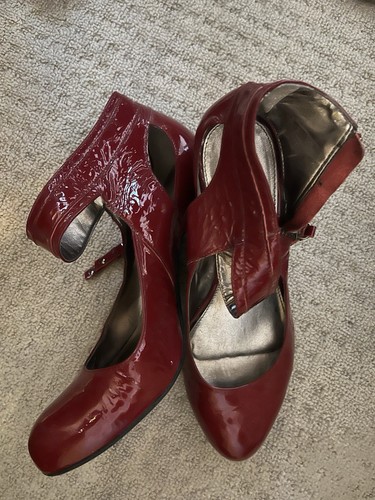 Red patent topshop - patent,