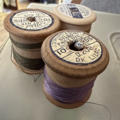 Sylko wooden cotton - , reels