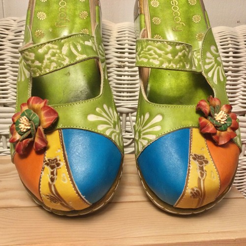 Socofy womens leather flower - socofy,