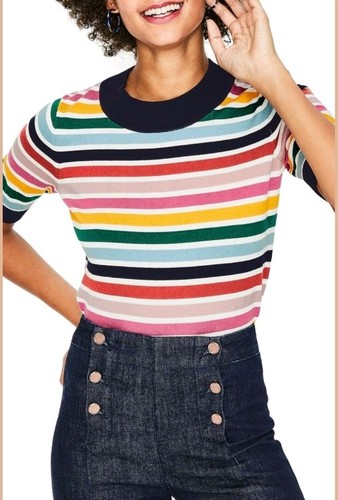 Boden rachel knit tee - knit, short