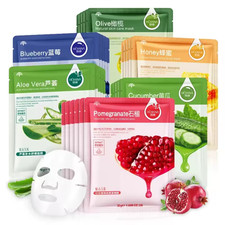 Korean Natural Moisturising Hydrating Face Mask Sheet Facial Mask Pack UK Seller