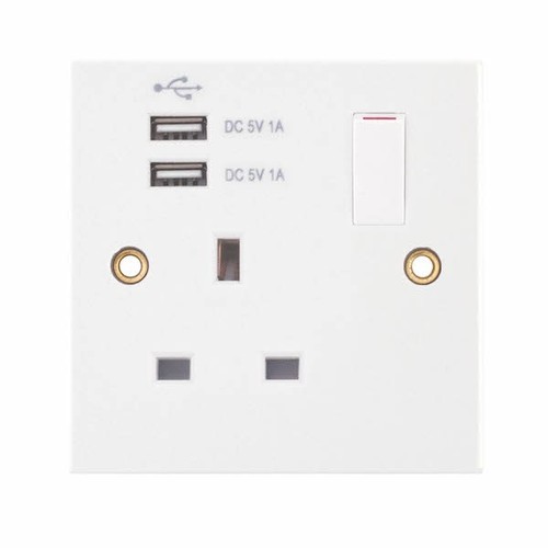 Gang 13a plug - gang, socket