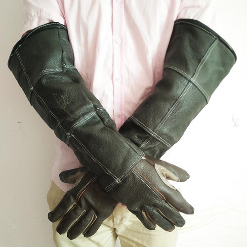 Cowhide anti bite gloves - cowhide,
