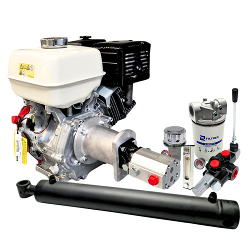 Log splitter kit with - kit, honda