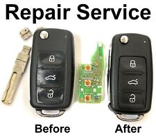 Repair for Seat Altea Ibiza Toledo Leon Alhambra 3 button remote key fob