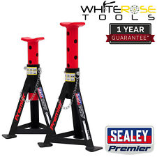 Sealey Axle Stands (Pair) Premier 3tonne Capacity per Stand - Red
