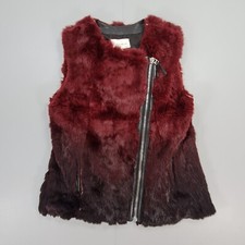 Sandro Paris Womens Rabbit Fur