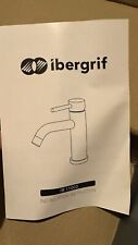 Ibergrif Bathroom Basin Mixer Taps Single Lever Chrome Silver M11003