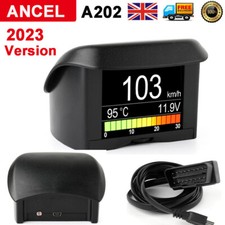 ANCEL A202 Automobile on-board Computer Fuel Consumption Temperature Gauge