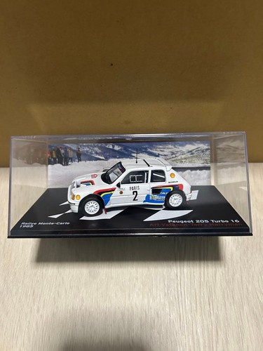 Rally car peugeot 205 - 1:43,