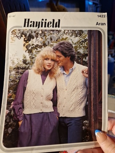 Vintage hayfield knitting - vintage,