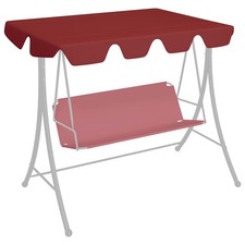 Replacement Canopy Wine Red 150/130x105/70cm PVC-coated Polyester Waterproof UK