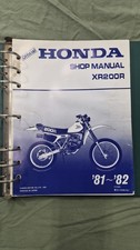 1981-1982 HONDA XR200R GENUINE