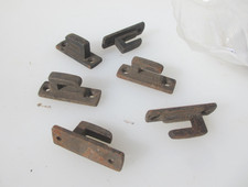 Antique Iron Door Latch Keep Lock Catch Holder Old Gate Barn Vintage Stay £5each