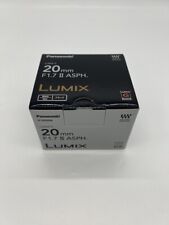 Panasonic LUMIX G 20mm F1.7 II