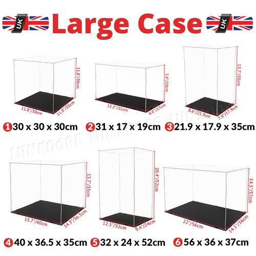 Large acrylic display case - large,