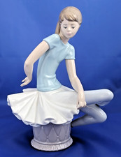 Lladro 1361 Julia or Ballet Blue Vintage Porcelain Figurine (Retired)