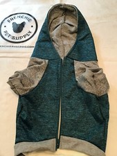 French Bulldog  Hoody Blue and