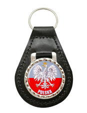 Polish Eagle Leather Key Fob