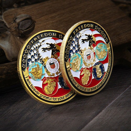 Commemorative coin uscg usmc - uscg,