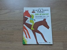 1976 Horse Racing Race Card @