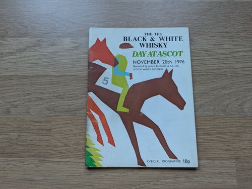 1976 horse racing race card - horse,