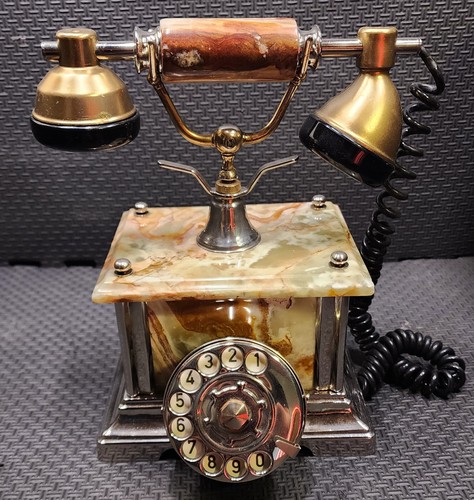 Vintage rotary marble onyx - marble,