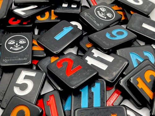 Rummikub onyx black tiles - onyx,