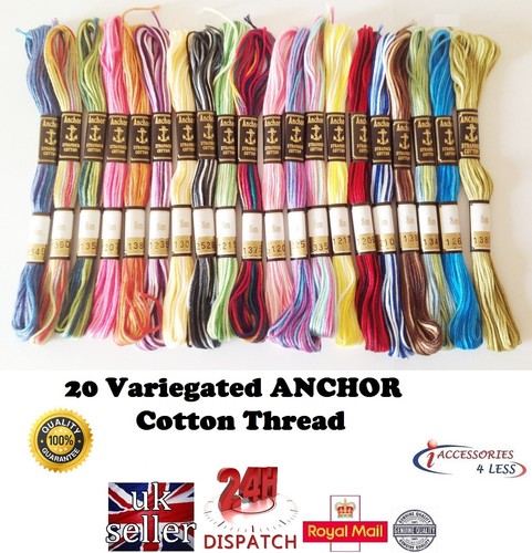 Variegated anchor cotton - 25,