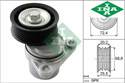 Ribbed belt tensioner 534 - belt,