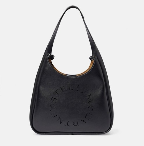 Logo slouchy hobo tote bag - logo,
